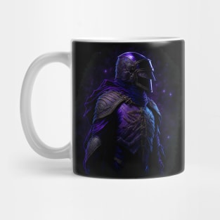 "Warrior of the Night: A Magical Warrior Embracing Splendor" Mug